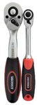 Set di cricchetti Slim design 1/4, 3/8, 1/2 7 pezzi