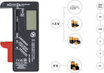 Tester digitale per batterie 1,5 V / 9 V