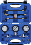 Set di tester per la pressione del carburante e della compressione per motociclette 11 pz