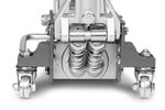 Cric idraulico da garage - alluminio/acciaio - 1,5 t