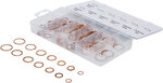 Assortimento o-ring rame Ø 6 - 20 mm 95 pz