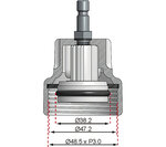 Adattatore n. 18 per BGS 8027, 8098 per VW