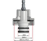 Adattatore 21 per BGS 8027, 8098 per Fiat, Opel, Saab