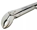 Pinza a ganasce piatte e curve da 12” lunga 