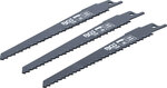 Serie di lame per sega per legno per BGS 7367 3 pz