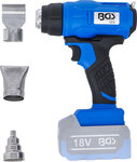 Pistola aria calda a batteria 18 V senza batteria