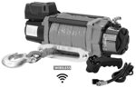 Verricello 12V 8164 kg cavo sintetico 22m telecomando senza fili