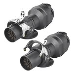 Adattatore spina da 24V 15 a 12V 13 poli ISO12098 > ISO11446