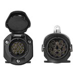 Adattatore spina da 24V 15 a 12V 13 poli ISO12098 > ISO11446