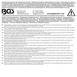 Contenitore in plastica con coperchio per BGS 62650