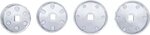 Tappo filtro olio, 65 - 75 mm, 4 pz