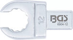 Chiave ad anello ad innesto aperto 12 mm sede 9 x 12 mm