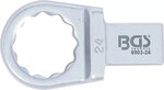 Chiave ad anello ad innesto 24 mm sede 14 x 18 mm