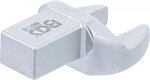 Chiave a forchetta ad innesto 18 mm sede 14 x 18 mm