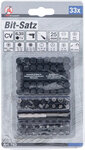 Set di bit corti (1/4) vari profili 33 pezzi