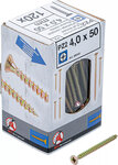 Viti multiuso PZ2 4,0 x 50 mm 120 pezzi