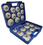 Set di tappi del filtro dell'olio in alluminio 23 pezzi