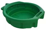 Vaschetta di raccolta olio 15L Verde