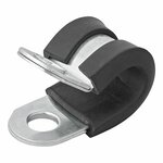 Fermacavo per telaio da 8 mm con protezione in gomma x10 pezzi