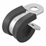 Fermacavo per telaio da 10 mm con protezione in gomma x10 pezzi