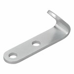 Gancio avvitabile in metallo 52 x 13 x 2 mm