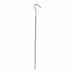 Picchetto da tenda 25cm in metallo con occhiello aperto