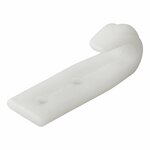 Gancio avvitabile in plastica