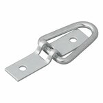 Occhiello di ancoraggio a due pezzi 72 x 16 mm