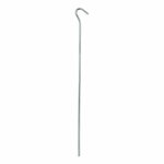 Picchetto da tenda 30cm in metallo con occhiello aperto