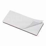 Riflettore arancione 82x36mm autoadesivo