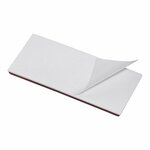 Riflettore rosso 82x36mm autoadesivo