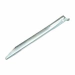 Picchetto per tenda 22cm metallo semitondo