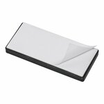 Riflettore arancione 85x39mm autoadesivo con piastra di base