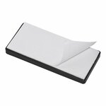 Riflettore bianco 85x39mm autoadesivo con piastra di base