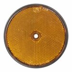 Riflettore arancione 80mm montaggio a vite