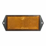 Riflettore arancione 104x40mm montaggio a vite