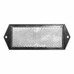 Riflettore bianco 104x40mm montaggio a vite