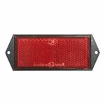 Riflettore rosso 104x40mm montaggio a vite