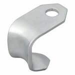 Gancio avvitabile in metallo 37 x 25 x 3 mm