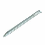 Picchetto per tenda 30cm metallo semitondo