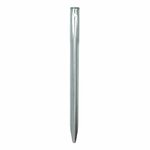 Picchetto per tenda 30cm metallo semitondo