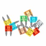Mini fusibili a lama assortiti 10 pezzi