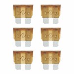 Fusibili standard a lama marrone da 7 5 A  6 pezzi