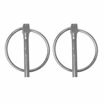 Coppiglia 4 5mm con anello 2 pezzi
