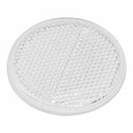 Riflettore bianco 60mm autoadesivo 2 pezzi