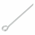 Aringa Storm 30 cm in acciaio zincato con occhio