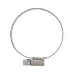 Fascetta stringitubo 40-60mm  acciaio inox A4 AISI 316