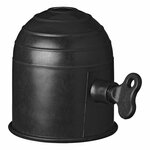 Tappo gancio traino nero con serratura