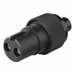 Spina 2 poli PVC