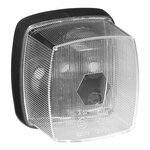 Lampada di segnalazione bianca 65x60mm PM